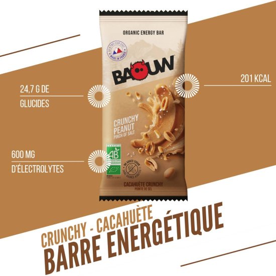 BAOUW - BARRETTA ENERGETICA EXTRA BIO 50G