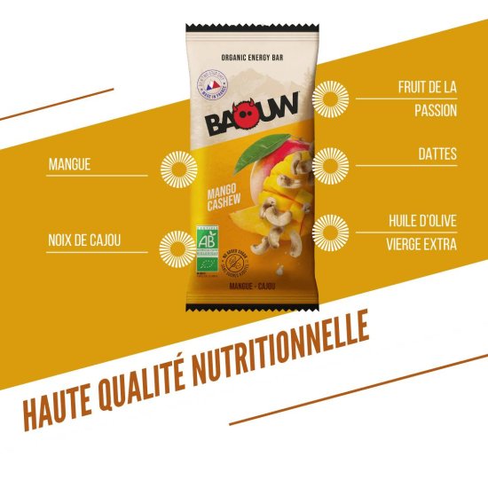 BAOUW - BARRETTA ENERGETICA EXTRA BIO 50G