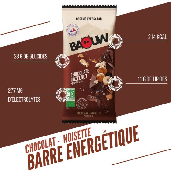BAOUW - BARRETTA ENERGETICA EXTRA BIO 50G