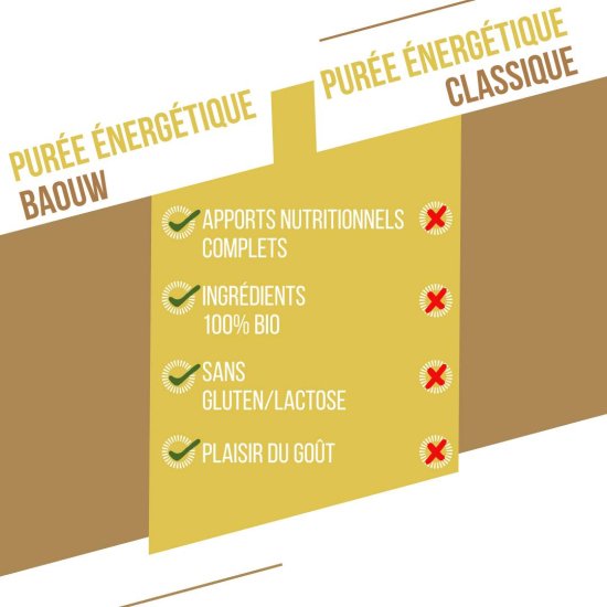 BAOUW - Purea energetica Bio 90g