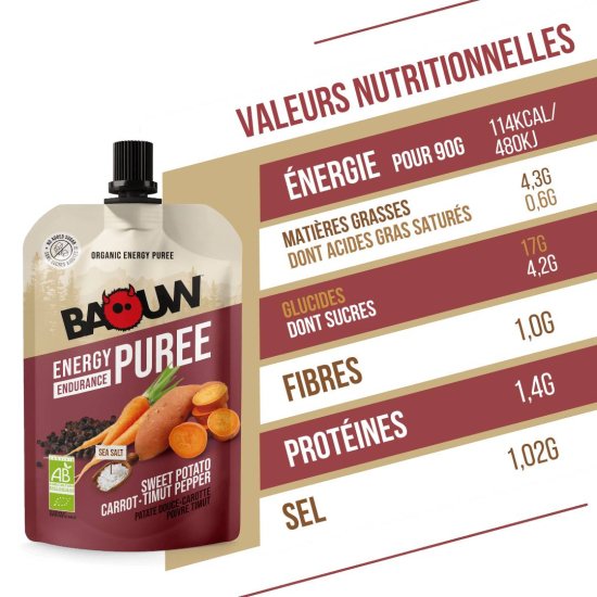 BAOUW - Purea energetica Bio 90g