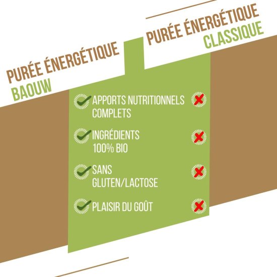 BAOUW - Purea energetica Bio 90g