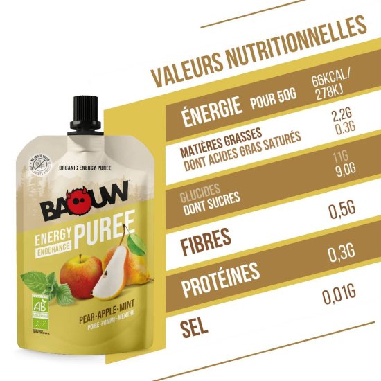 BAOUW - Purea energetica Bio 90g