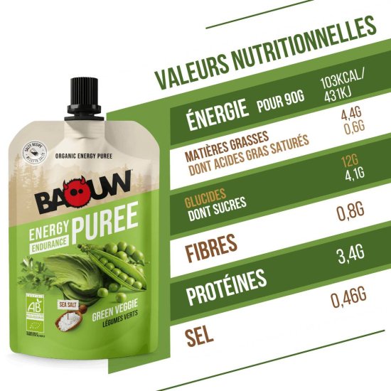 BAOUW - Purea energetica Bio 90g