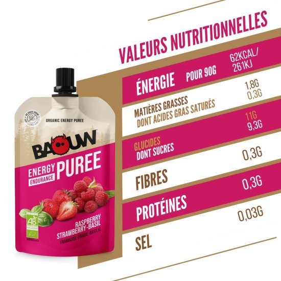 BAOUW - Purea energetica Bio 90g