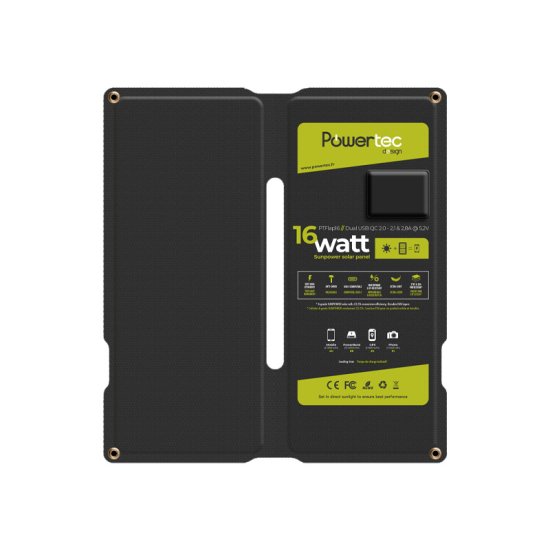 POWERTEC - PANNELLO SOLARE PTFLAP 16W