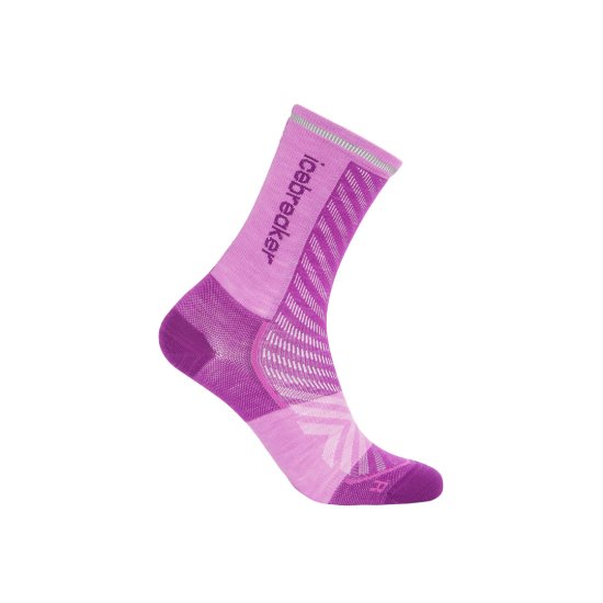 ICEBREAKER - CALZINI MERINO RUN+ ULTRALIGHT CREW DONNA
