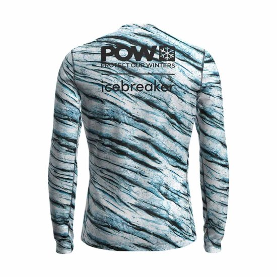 ICEBREAKER - PRIMO STRATO MERINOS 200 OASIS POW AOP