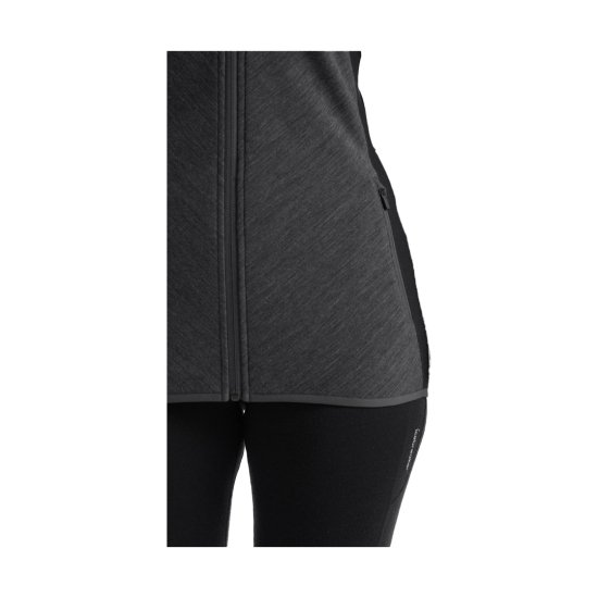 ICEBREAKER - GIACCA DESCENDER ZIP DONNA