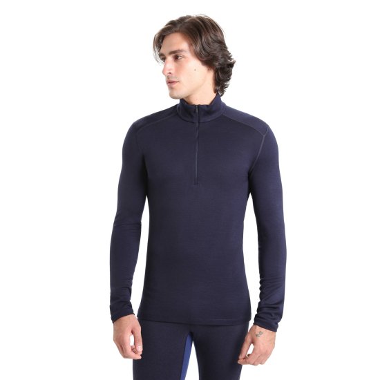 ICEBREAKER - MAGLIA INTIMA 260 TECH DEMI-ZIP UOMO