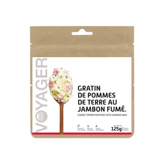 VOYAGER - PASTO LIOFILIZZATO - GRATIN DI PATATE AL PROSCIUTTO AFFUMICATO