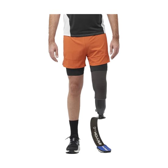 SALOMON - PANTALONCINO SENSE AERO 2 IN 1 UOMO OCRA