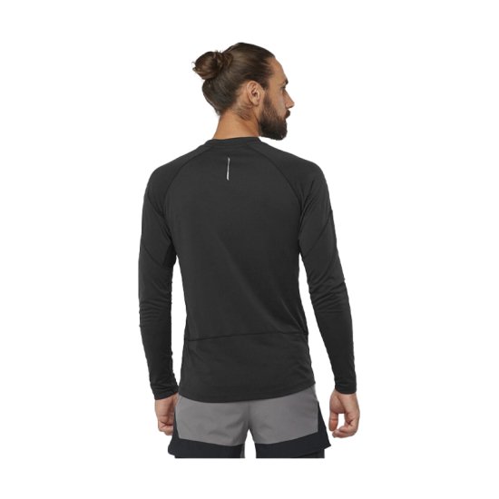 SALOMON - T-shirt a maniche lunghe Cross Run uomo