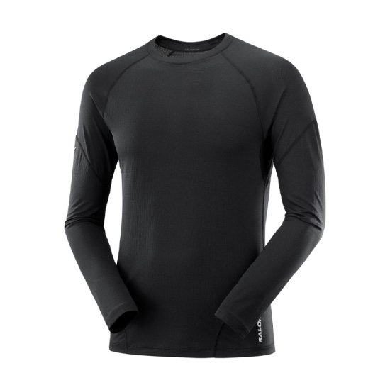 SALOMON - T-shirt a maniche lunghe Cross Run uomo