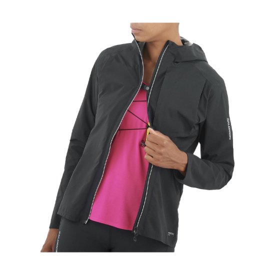 SALOMON - GIACCA BONATTI TRAIL DONNA NERA