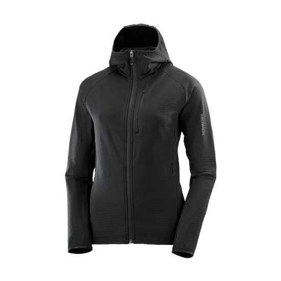SALOMON - FELPA CON CAPPUCCIO ESSENTIAL LIGHTWARM DONNA