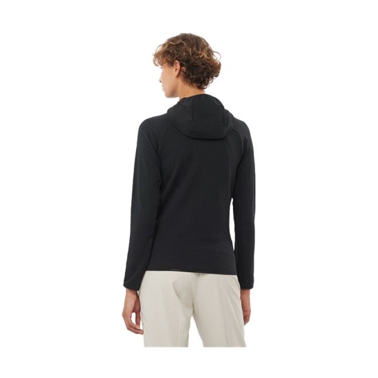 SALOMON - FELPA CON CAPPUCCIO ESSENTIAL LIGHTWARM DONNA