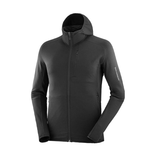 SALOMON - FELPA CON CAPPUCCIO ESSENTIAL LIGHTWARM UOMO
