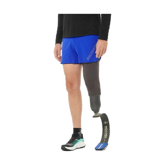 SALOMON - PANTALONCINO SENSE AERO 5\" UOMO BLU