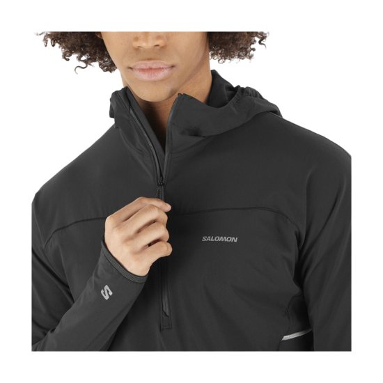 SALOMON - GIACCA CON CAPPUCCIO SENSE AERO HYBRID UOMO