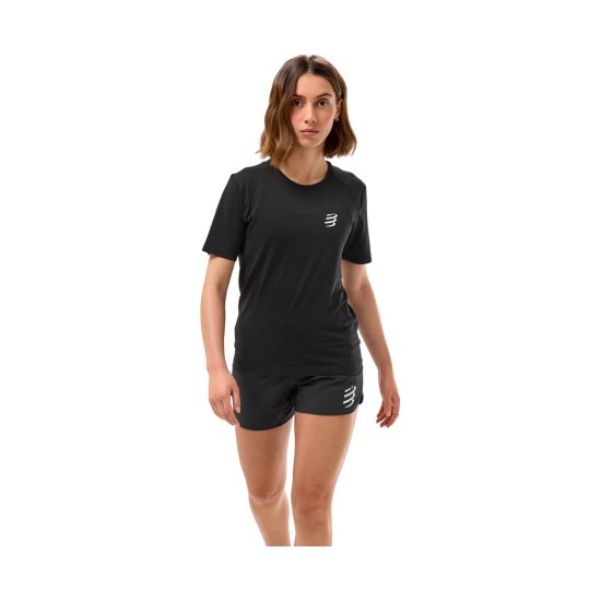COMPRESSPORT - T-SHIRT PERFORMANCE MANICHE CORTE DONNA