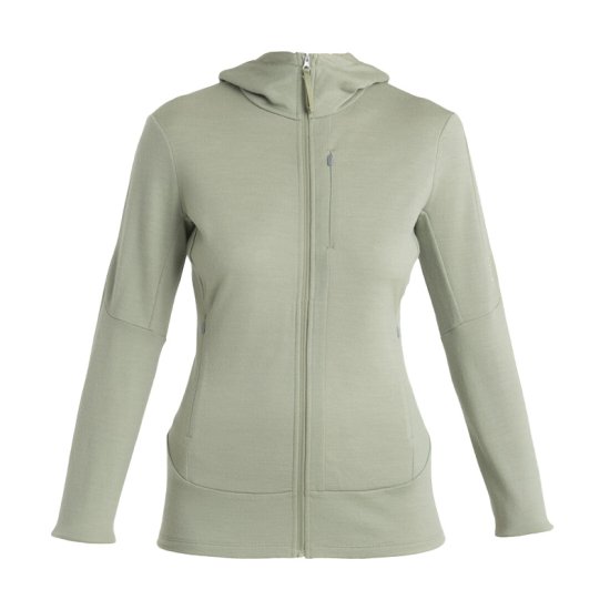 ICEBREAKER - GIACCA MERINO 260 QUANTUM IV CON CAPPUCCIO DONNA