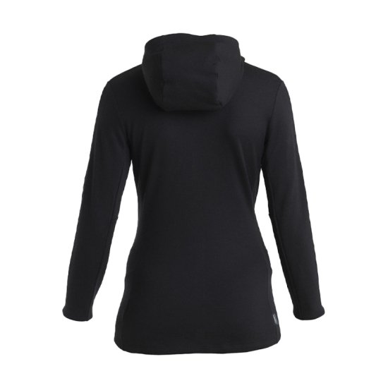ICEBREAKER - GIACCA MERINO 260 QUANTUM IV CON CAPPUCCIO DONNA