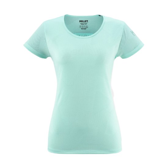 MILLET - T-SHIRT A MANICHE CORTE HIKING JACQUARD DONNA