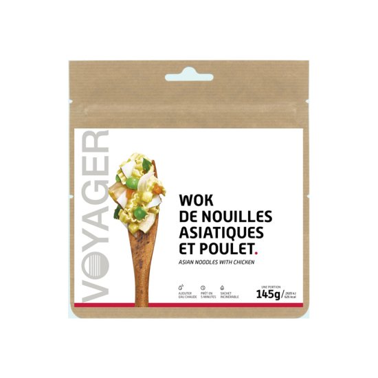 VOYAGER - PIATTO LIOFILIZZATO - WOK DI NOODLES ASIATICI E POLLO