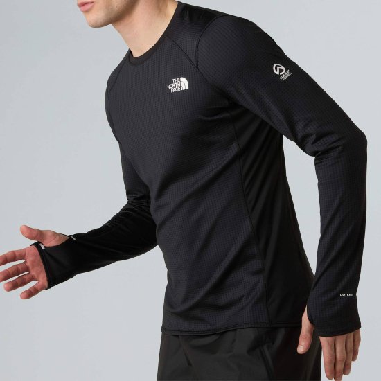 THE NORTH FACE - T-SHIRT MANICHE LUNGHE SUMMIT ALTIMETRO UOMO IKB