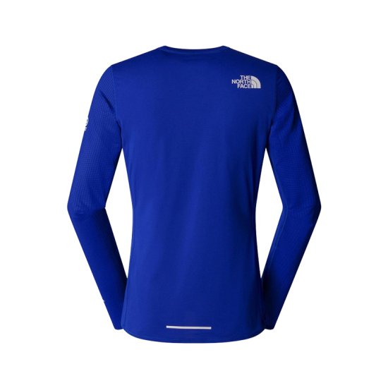 THE NORTH FACE - T-SHIRT MANICHE LUNGHE SUMMIT ALTIMETRO UOMO IKB
