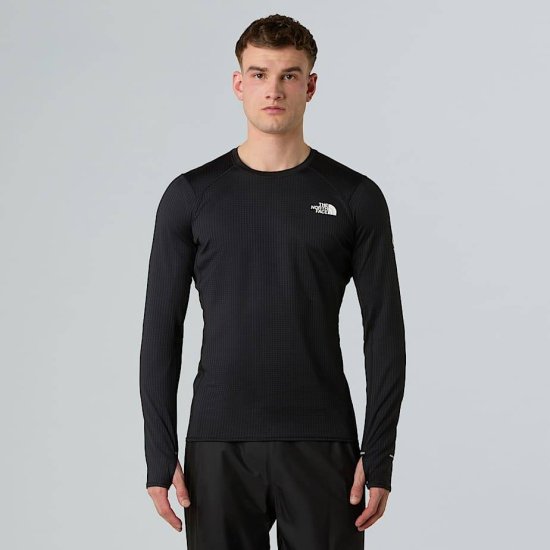 THE NORTH FACE - T-SHIRT MANICHE LUNGHE SUMMIT ALTIMETRO UOMO IKB
