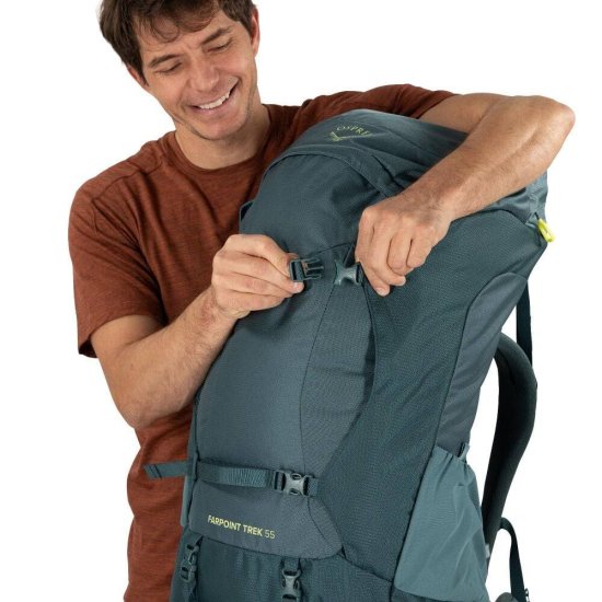 OSPREY - Borsa da viaggio Farpoint Trek 55 uomo