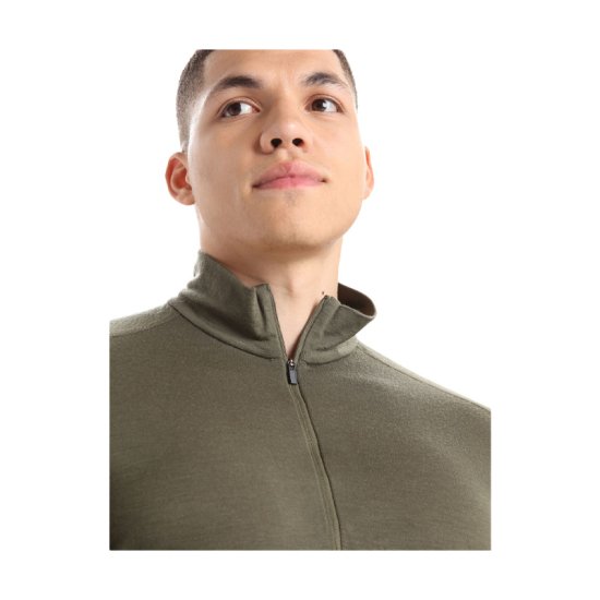 ICEBREAKER - MAGLIA INTIMA MERINO 200 OASIS MEZZA-ZIP UOMO