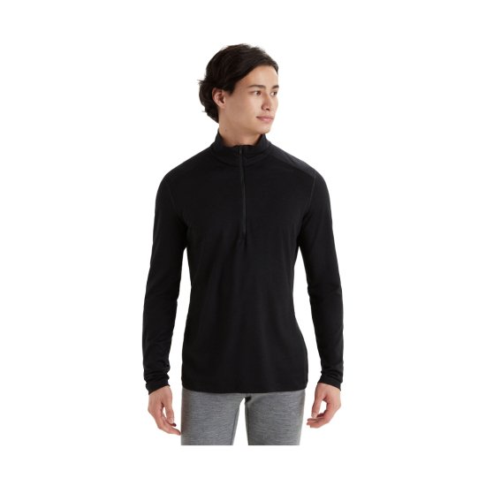 ICEBREAKER - MAGLIA INTIMA MERINO 200 OASIS MEZZA-ZIP UOMO