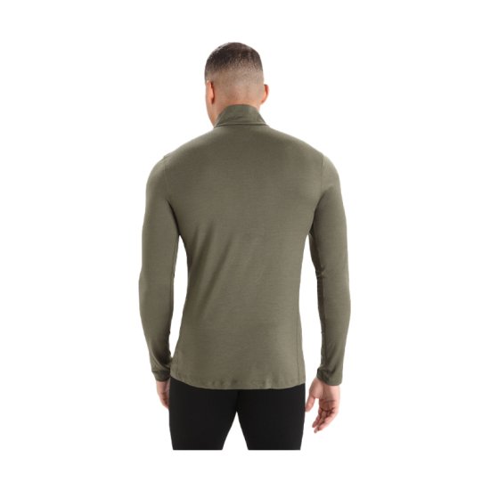 ICEBREAKER - MAGLIA INTIMA MERINO 200 OASIS MEZZA-ZIP UOMO