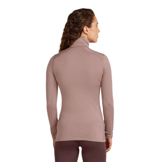 ICEBREAKER - STRATO BASE MERINO 200 OASIS MEZZA ZIP DONNA