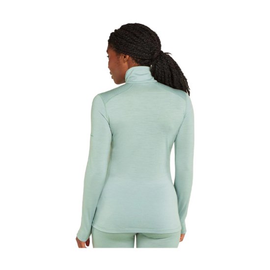 ICEBREAKER - STRATO BASE MERINO 200 OASIS MEZZA ZIP DONNA