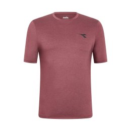 DIADORA T-shirt Tech Run Crew uomo M MAROON BANNER