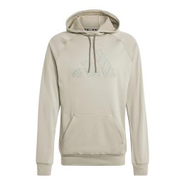 ADIDAS FELPA GAME AND GO TRAINING CON CAPPUCCIO UOMO M SILPEB / GALARG