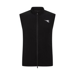 DIADORA Gilet imbottito senza maniche protezione invernale uomo M BLACK
