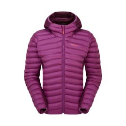Rab Piumino con cappuccio Cirrus Flex da donna 12 PMU-Plum/Mulberry