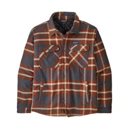 PATAGONIA GIACCA-CAMICIA INSULATED FJORD FLANNEL UOMO S AIBL
