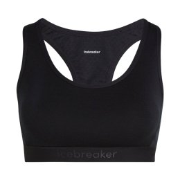 ICEBREAKER REGGISENO MERINO 125 ZONEKNIT RACERBACK S BLACK