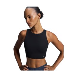 ON CANOTTA CROP-TOP 2 IN 1 CORE DONNA XS Black