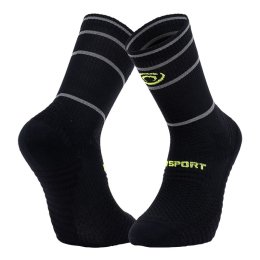 BV SPORT CHAUSSETTES REFLECT 36-38 001_NOIR/JAUNE