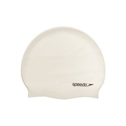 SPEEDO CUFFIA DA NUOTO FLAT SILICONE P12 BIANCA TU WHI