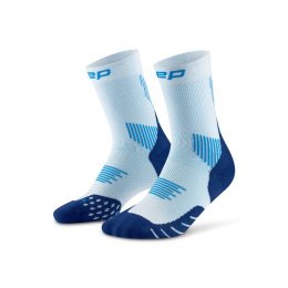 CEP CALZINI MID-CUT CORE RUN DONNA 40 - 43 ICE BLUE