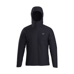 ARCTERYX GIACCA ATOM SL CON CAPPUCCIO UOMO M Black