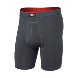 SAXX Boxer MULTI-SPORT MESH LONG BOXER BRIEF L TURBULENCE